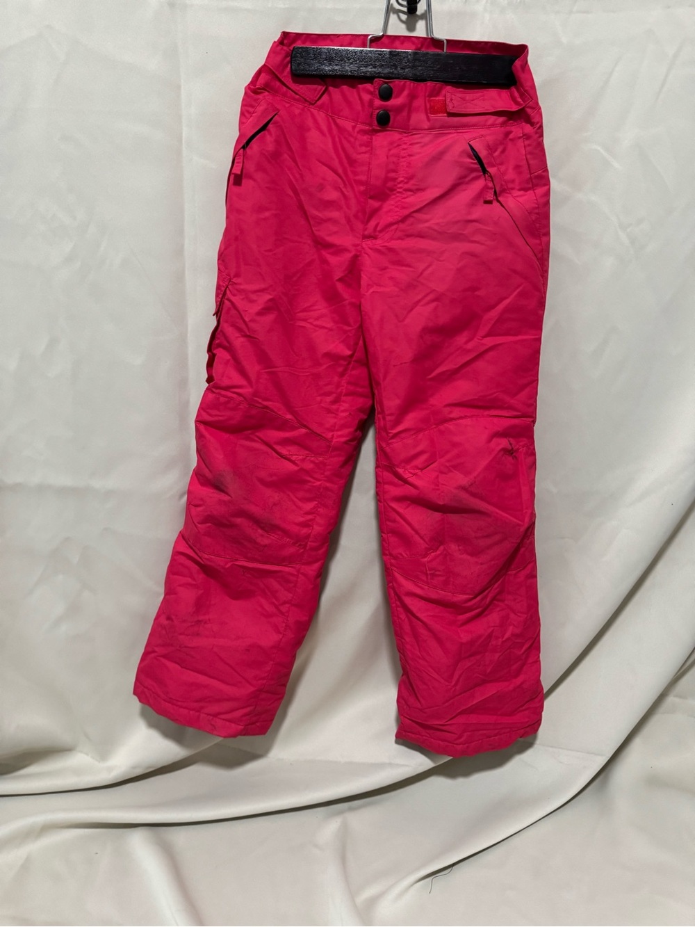 Slalom Girls Pink Insulated Ski Snow Pants Size M (8) Winter Snowboard Pants